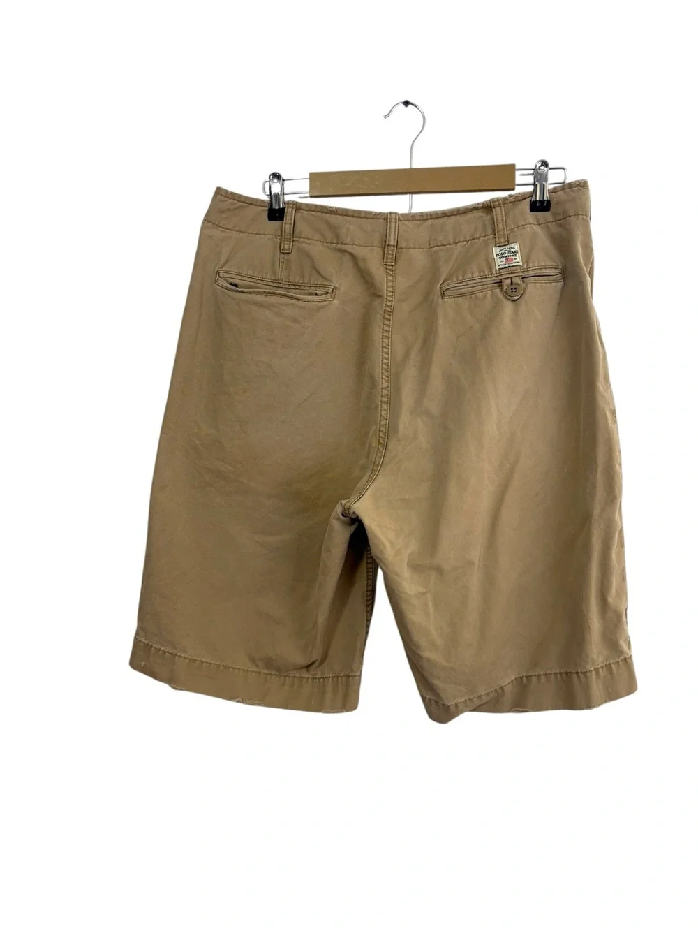 Polo‎ Jeans Company Ralph Lauren Size 34 Tan Shorts Preppy Y2K Relaxed Neutral